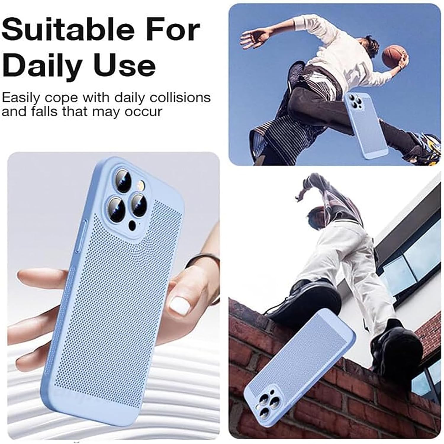 Protective Slim Phone Case for iPhone 14 13 12 Pro Max - Navio Store